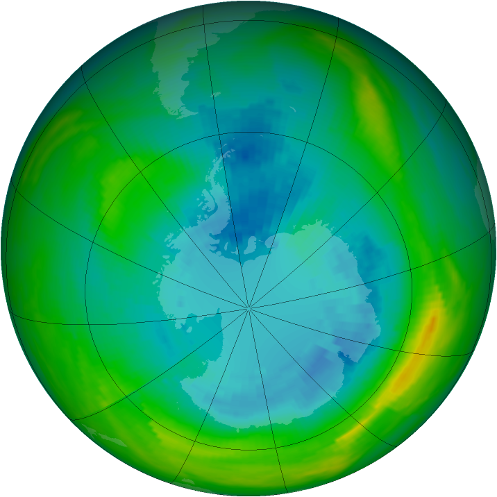 Ozone Map 1979-09-08